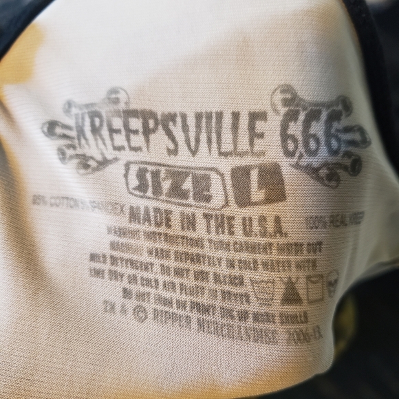 Pre-owned Kreepsville Skull Dress Large - Picture 6 of 7